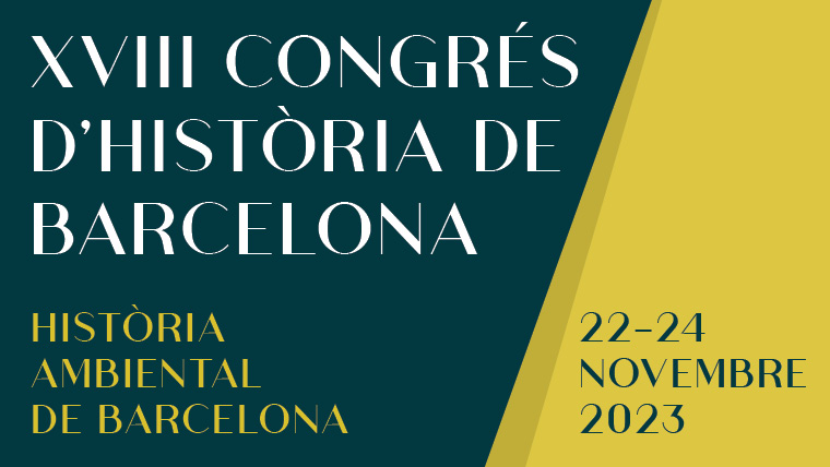 👉 Vols participar en el 'XVIII Congrés d'Història de Barcelona' que se celebrarà del 22 al 24/11/23?
 
📑 Convidem a totes les persones investigadores interessades a presentar propostes de comunicacions fins al 23/2/23 a la Secretaria del Congrés.
 
ℹ️ via.bcn/6Rvf50LEoTB