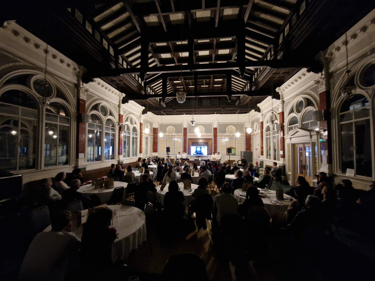 Beautiful venue for a great evening of culture. It was a privilege to perform ‘Last Letters’ Thanks to a brilliant cast, fab collaborator <a href="/CaoimheNicD/">Caoimhe Nic Dháibhéid</a> and all the team @UniShefEngage #Beinghuman