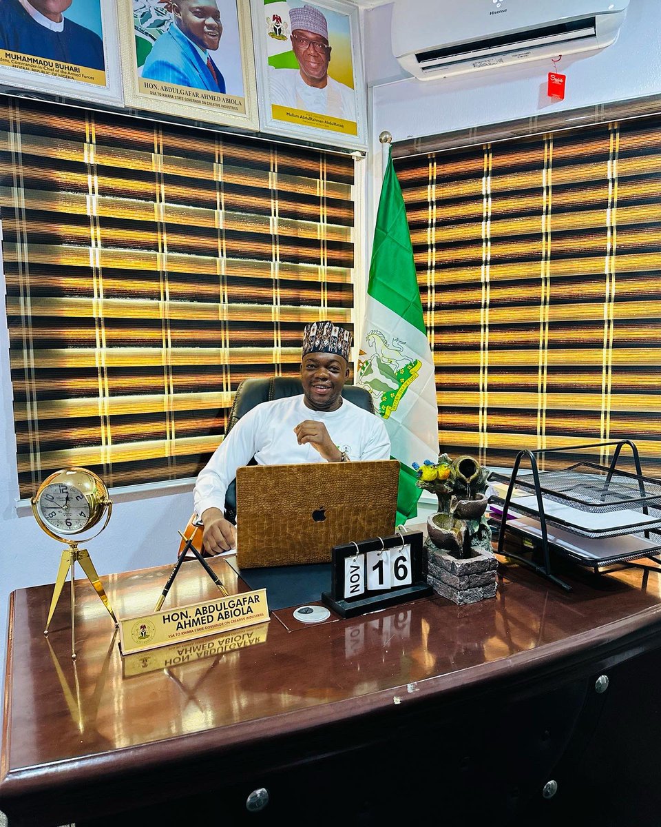 thecuteabiola's tweet photo. Hon. Abdulgafar Abiola, SSA to kwara state governor on creative industries https://t.co/uc9kenpmtr