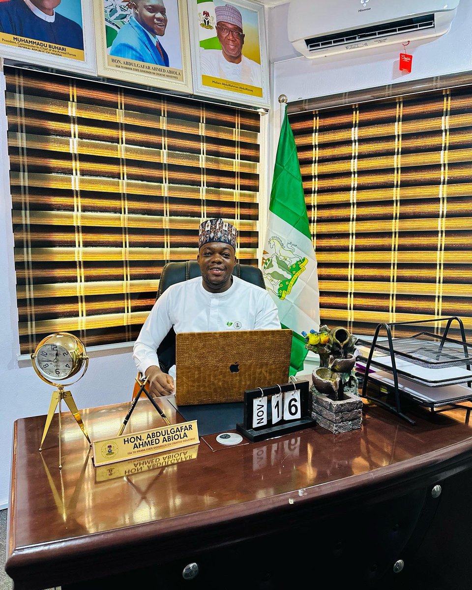thecuteabiola's tweet photo. Hon. Abdulgafar Abiola, SSA to kwara state governor on creative industries https://t.co/uc9kenpmtr
