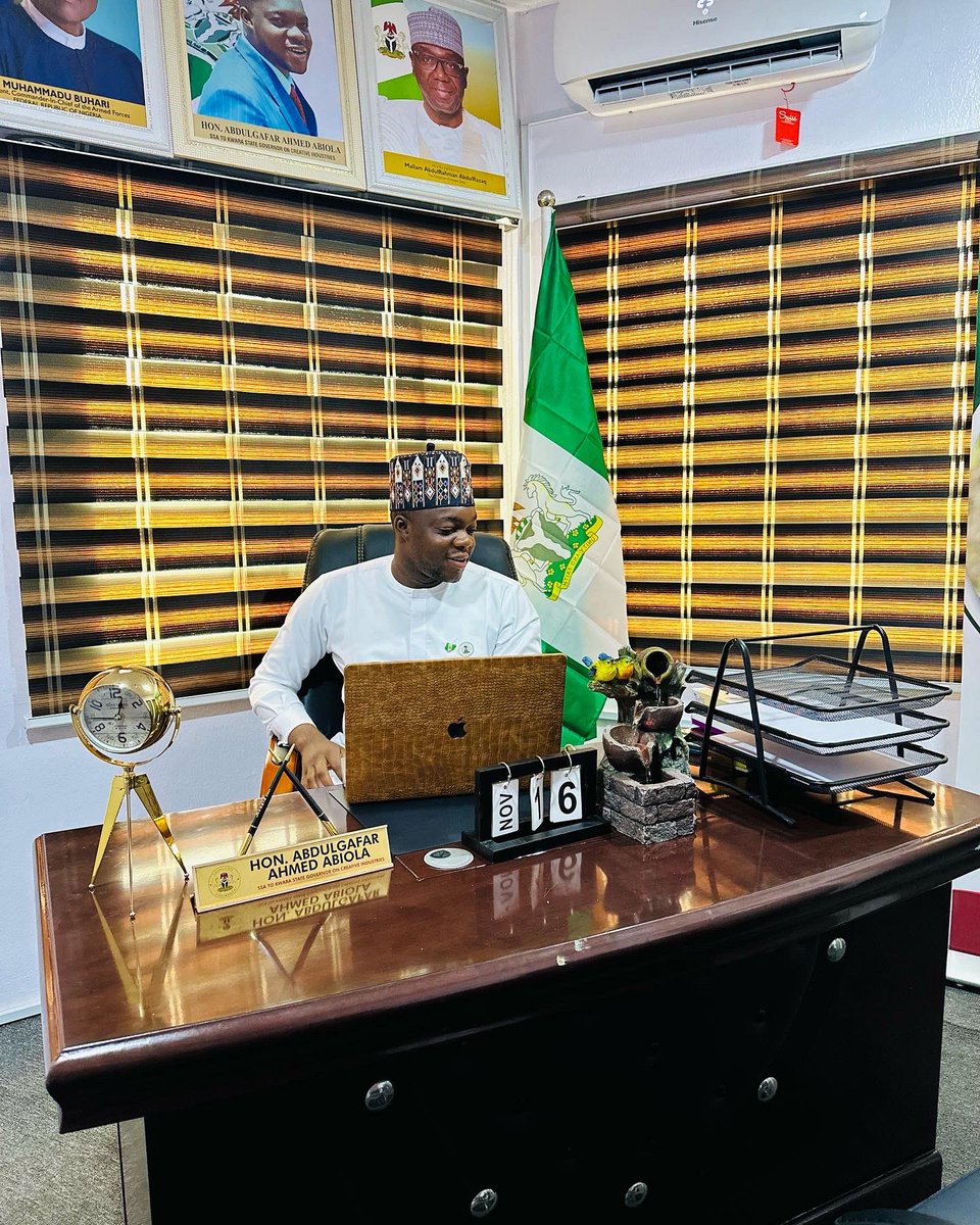 thecuteabiola's tweet photo. Hon. Abdulgafar Abiola, SSA to kwara state governor on creative industries https://t.co/uc9kenpmtr