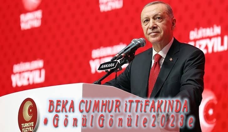 Eski Türkiye özlemi içindeki ‘bunak’ Joe Biden, Türkiye’yi yeniden ABD’nin yörüngesine çekebilmek için Erdoğan’ı seçimlerde devirmekle ancak mümkün olabileceğini düşünüyor.
BEKA CUMHUR İTTİFAKINDA
#GönülGönüle2023e