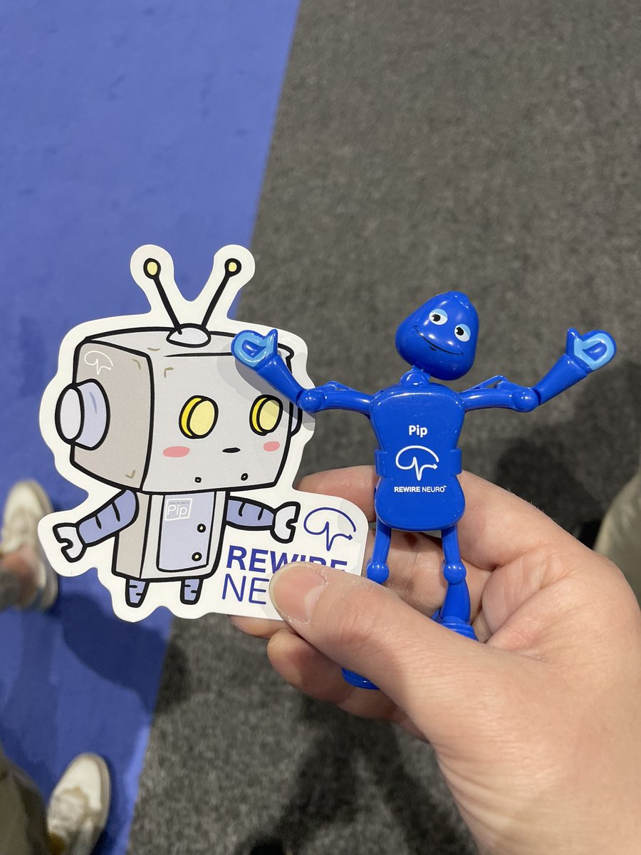 SLAHuffmaster's tweet photo. @RewireNeuro my kid is going to go crazy for these robots! #sfn22 #SfN2022 https://t.co/wPSM1fxDim