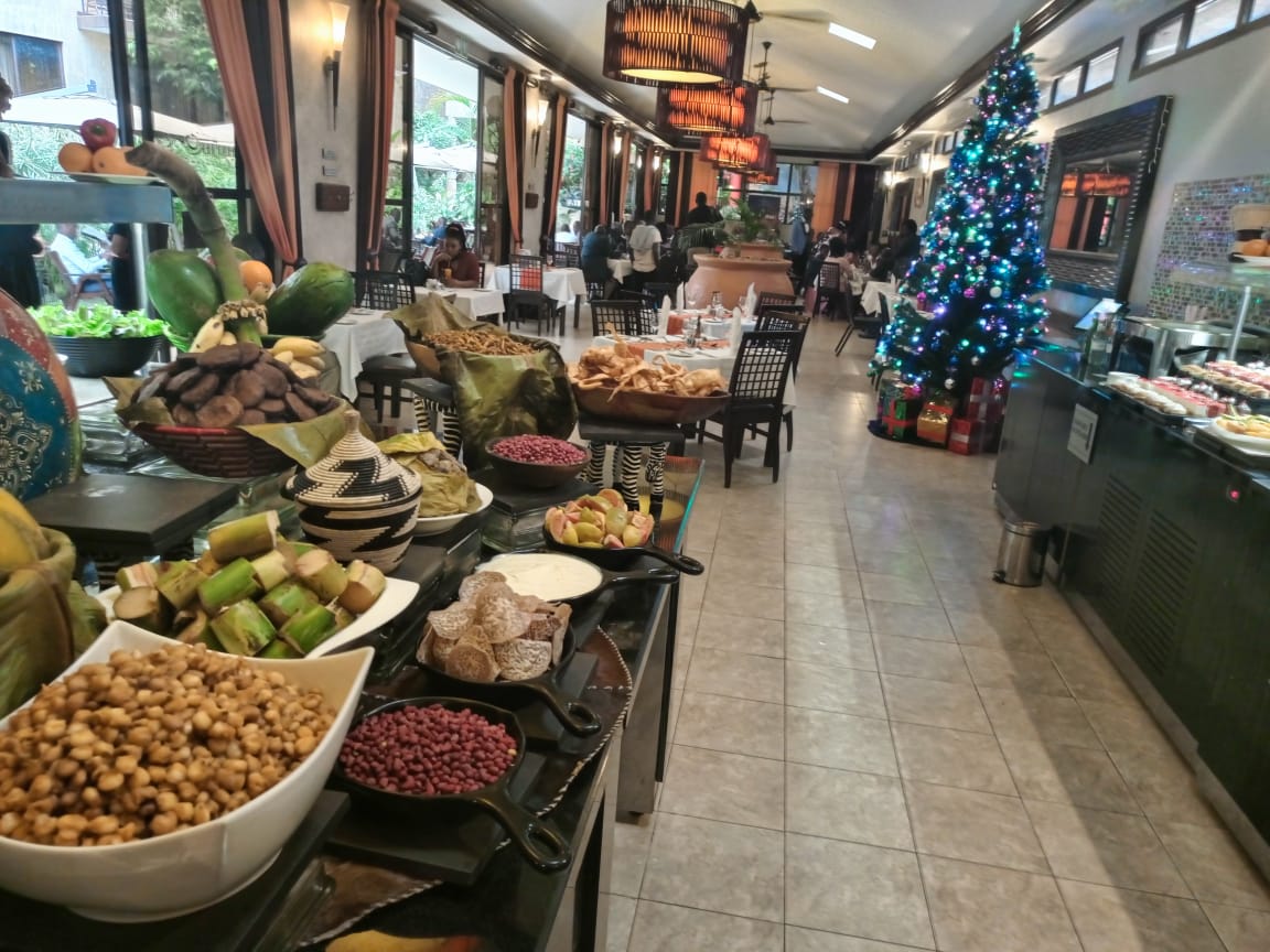 ProteaKampalaH's tweet photo. A sneak peek of our #TraditionalNight buffet set up today.

#ProteaKampala https://t.co/BNPtOmNyBl