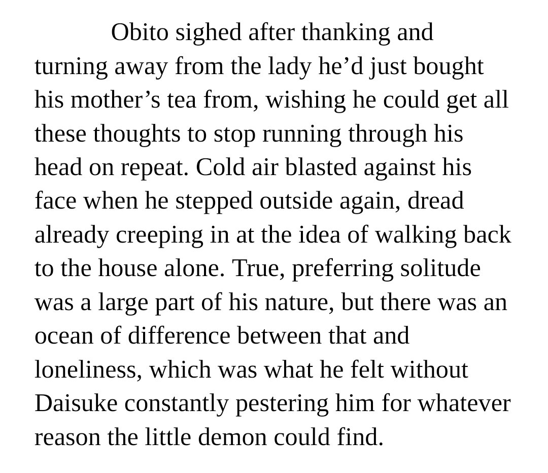 (Unedited) snippet from Act II. Obito is having ✨️emotions✨️ after returning home for a bit.