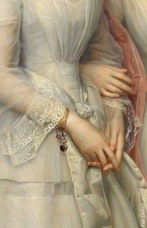Amanda_Vickery's tweet photo. The Reventlow Sisters, Malvina and Hilda (detail)
by August Schiøtt  (17 December 1823 – 25 June 1895) https://t.co/5jWj1lMX23
