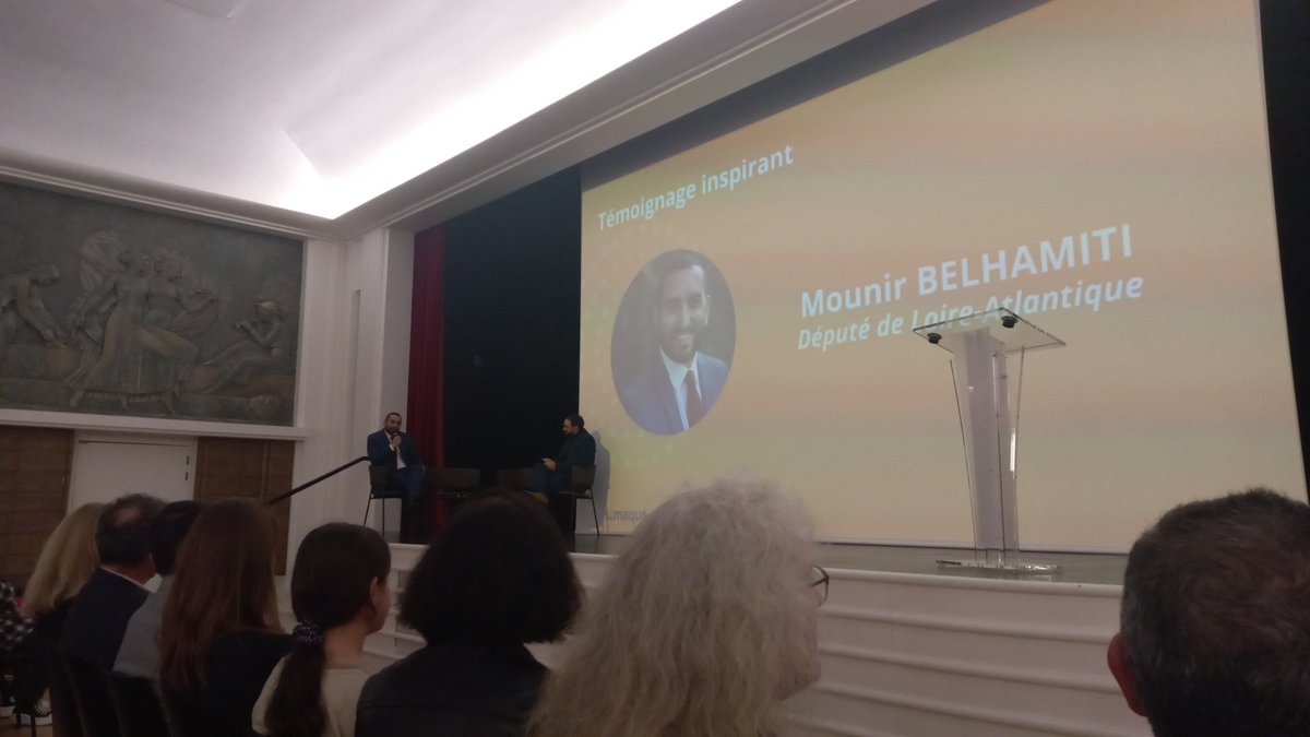 ErickaCogne (@erickacogne) on Twitter photo Un grand honneur d'entendre le témoignage inspirant de <a href="/MounirBelhamiti/">Mounir Belhamiti</a> originaire du quartier de Bellevue <a href="/NantesMetropole/">Nantes Métropole</a> et à présent député <a href="/AssembleeNat/">Assemblée nationale</a> lors de notre événement <a href="/Telemaque_asso/">Télémaque</a> <a href="/nantesfr/">Ville de Nantes</a> <a href="/LucieRechard/">Réchard Lucie</a> "j'ai décidé de m'investir dans la vie de mon quartier" Un grand honneur d'entendre le témoignage inspirant de <a href="/MounirBelhamiti/">Mounir Belhamiti</a> originaire du quartier de Bellevue <a href="/NantesMetropole/">Nantes Métropole</a> et à présent député <a href="/AssembleeNat/">Assemblée nationale</a> lors de notre événement <a href="/Telemaque_asso/">Télémaque</a> <a href="/nantesfr/">Ville de Nantes</a> <a href="/LucieRechard/">Réchard Lucie</a> "j'ai décidé de m'investir dans la vie de mon quartier"
