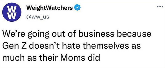barrydeutsch's tweet photo. Love these.

(And fuck Weight Watchers.) https://t.co/68J2q5X12s