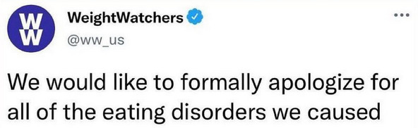 Love these.

(And fuck Weight Watchers.)