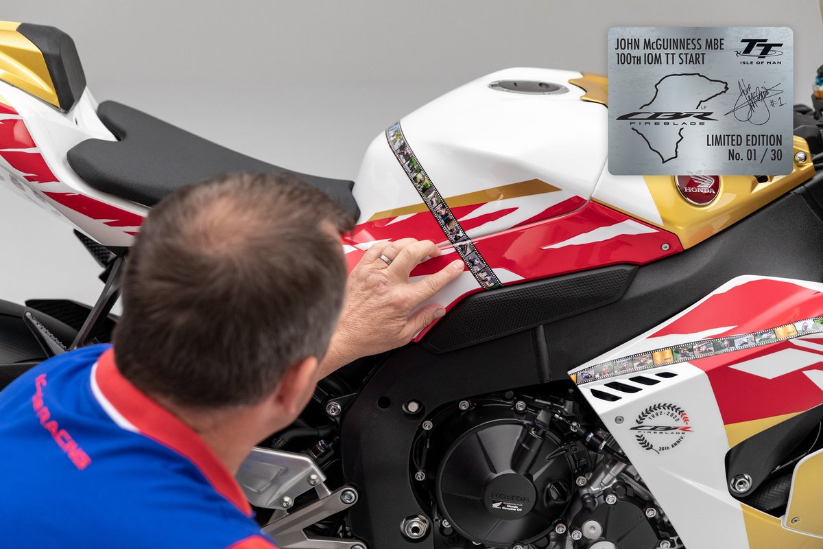 impactDM's tweet photo. A real privilege to be asked by @HondaUKBikes to assist with the creation of the limited edition CBR1000RR-R Fireblade SP to celebrate @jm130tt’s 100th TT Start and 30 years of the Fireblade!
Can’t wait to see it at MCL2022
#fireblade #hondauk #MCLive https://t.co/Yz57N1Yei7