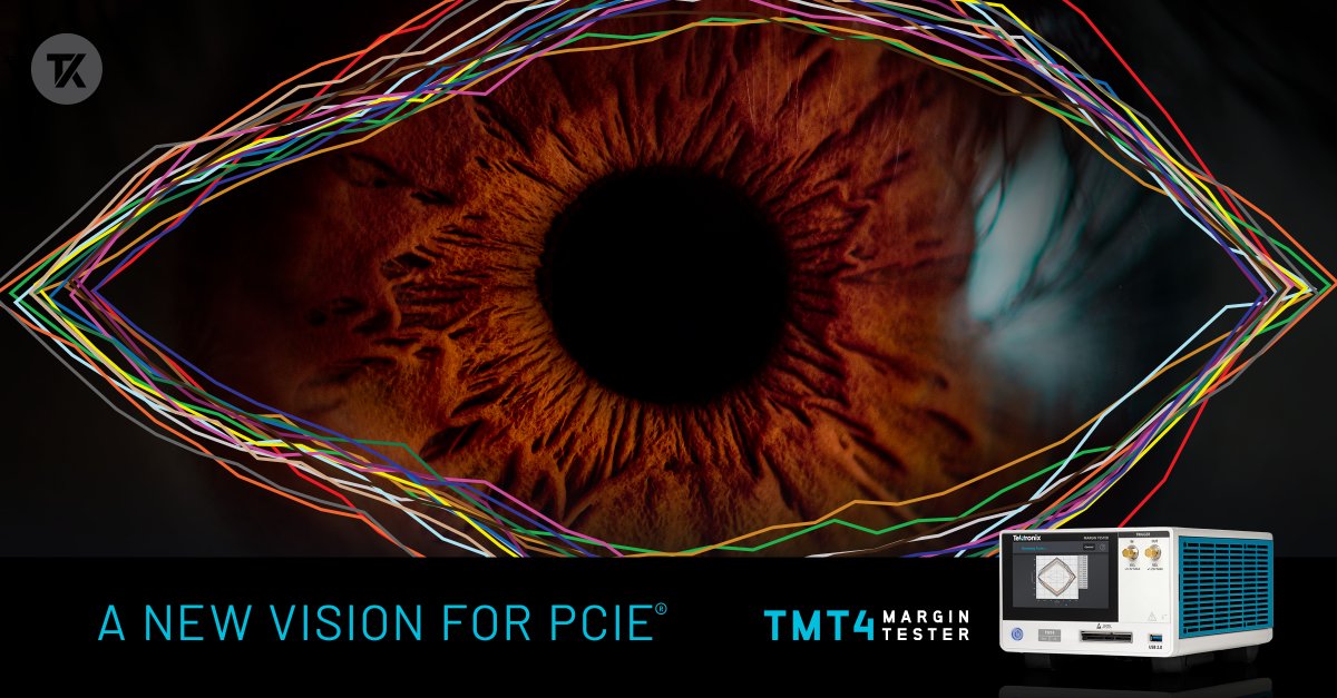 tektronix's tweet photo. The TMT4 Margin Tester: PCIe® link evaluations made easier than ever. See more here. https://t.co/NhxVzsLdSv

#Tektronix #TMT4 #MarginTester #TMT4MarginTester #PCIExpress #PCIe #ComputerBoard #FasterResults #Innovation #Engineering https://t.co/8bBJ1CAni8