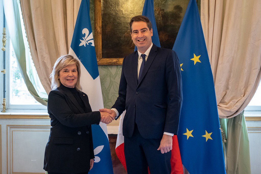 Le Québec et la France renforcent leurs partenariats innovants pour une croissance économique durable.

<a href="/becht_olivier/">Olivier Becht</a> et <a href="/M_Biron/">Martine Biron</a> ont lancé ce jour l’Année de l’Innovation Franco-Québécoise.

Déclaration 👉 fdip.fr/Ssi0Dzcj