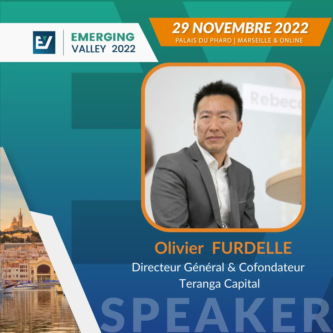 #Speaker #EV22 
✨ Nous accueillons le 29 novembre Olivier Furdelle , Co-fondateur de <a href="/teranga_capital/">Teranga_Capital</a>, le premier fonds d'investissement à impact dédié aux start-ups et PME à fort potentiel au Sénégal et en Gambie. 🚀

📌 Ne ratez pas cette rencontre ! : buff.ly/3CDK3rF