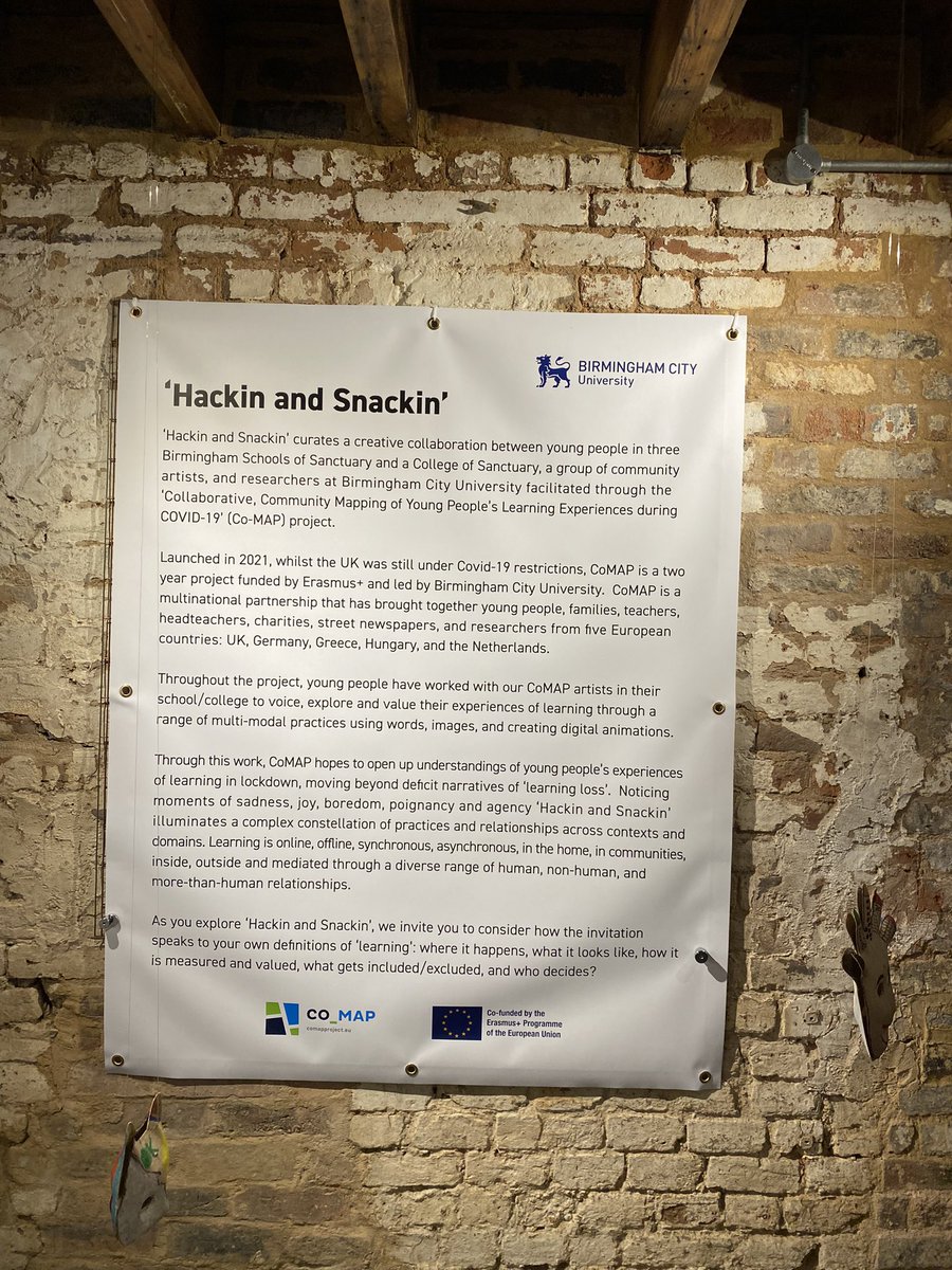 alexckendall's tweet photo. Really excited for tonight’s public engagement event for our #COMAP_EU project - “Hackin and Snackin’ is a co-created exploration of young people’s experience of #learninginlockdown @Ed4sj_lsbu @CSPACE_BCU @ICRDwlv https://t.co/I5Yy9qEZFK