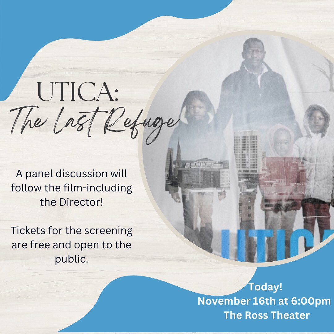 Today is the day! 

The University of Nebraska-Lincoln, ECHO Collective, Catholic Social Services, and Lutheran Family Services present a special free screening of the documentary.

Tickets are available at the Ross Theater box office in advance or at the door.

#cehsglobal