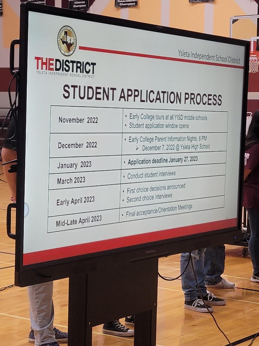 YHSECA1's tweet photo. YHSECA students Inspiring the future minds of Ysleta. 8th graders interested apply here https://t.co/rOWd4mGdxn https://t.co/a3TmWrtRgd