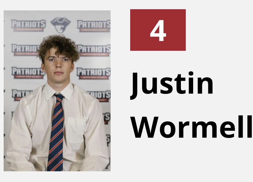 BKCometHoops's tweet photo. ‘22 Alum @JustinWormell off to a great start for the @patriotsmbb ‼️ He’s averaging 10.5 ppg while shooting 70% from 3 🔥 https://t.co/TBFVsezmL8