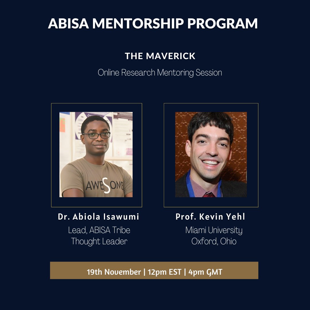 ABISA Research Support Initiatives tweet media