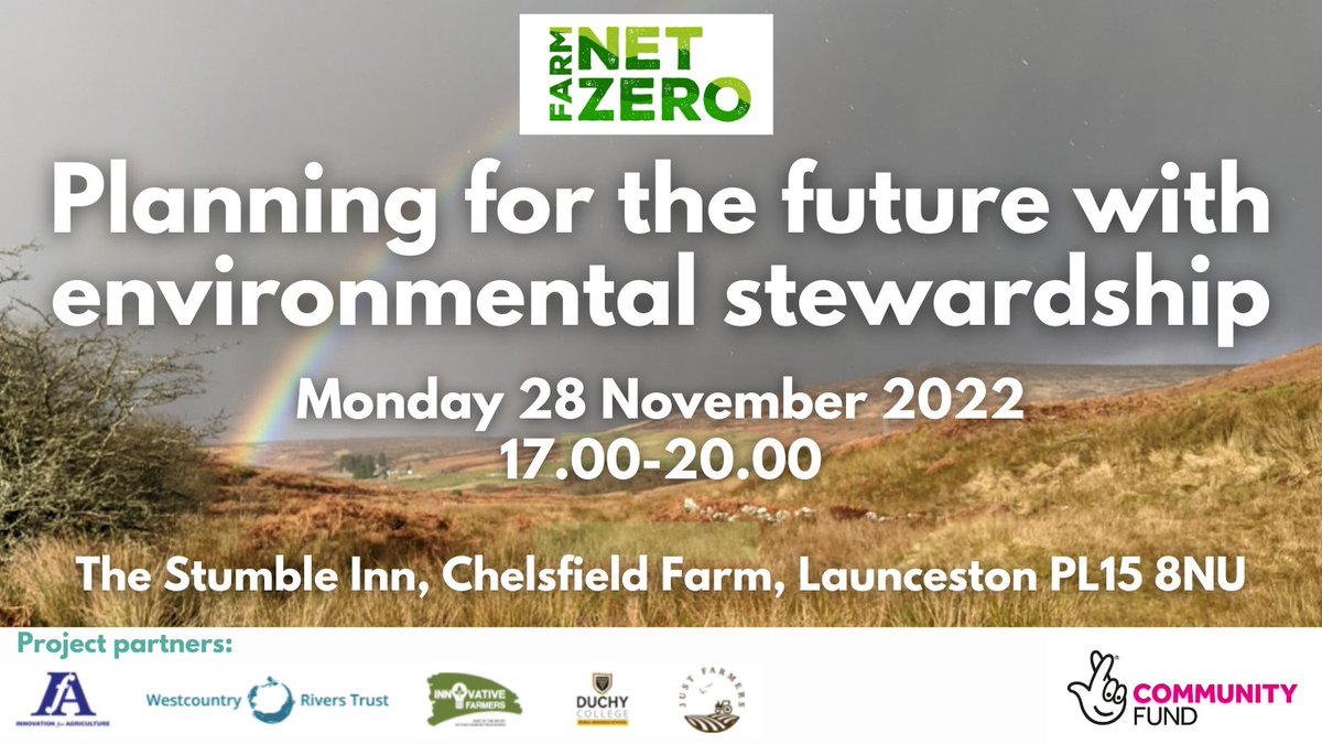 Do you have questions about ELMS and SFI? Then this event is for you! Join us 5-8pm on Mon 28 Nov for this free interactive #FarmNetZero session. BOOKING ESSENTIAL. Find out more👇👇👇 farmcarbontoolkit.org.uk/event/planning… #farmingUK #ELMS #SFI #Defra #Cornwall #Soil