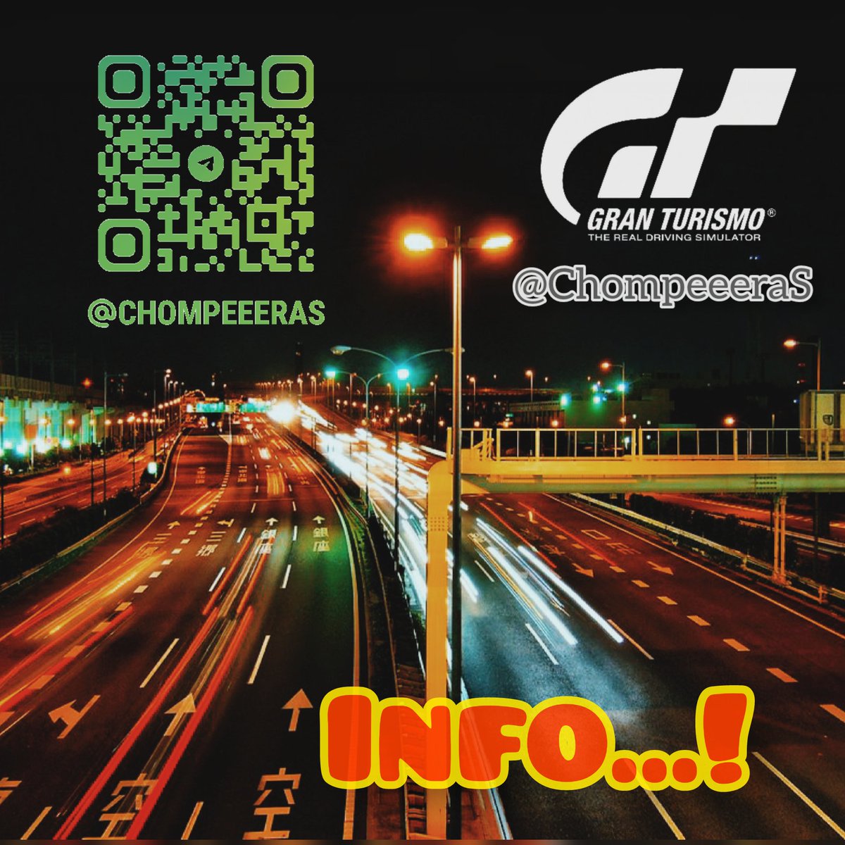 ChomPeeeras's tweet photo. TOKIO CAR SHOW & MEET...
SIGN UP NOW! VIP!
INFO: https://t.co/bwbr7DPPni
#GhostArts #GT7 #VirtualPhotography #GT7Livery #GranTurismo7 #PS4Share #GTScapes #GT7PureScapes #VCPChallenge #ZarnGaming #VGPUnite #VPCONTEXT #WordofVP #VPRT #ThePhotoMode #TheCapturedCollective #GSVP https://t.co/w6y6KG1twj