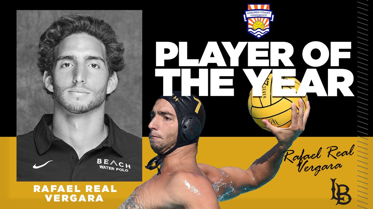 LBSUWaterPolo's tweet photo. Back 2⃣ Back! Rafael Real Vergara is your GCC Player of the Year for the second straight year, again leading @GCCWP with 68 goals so far this season! #GoBeach https://t.co/2nanobEJu6