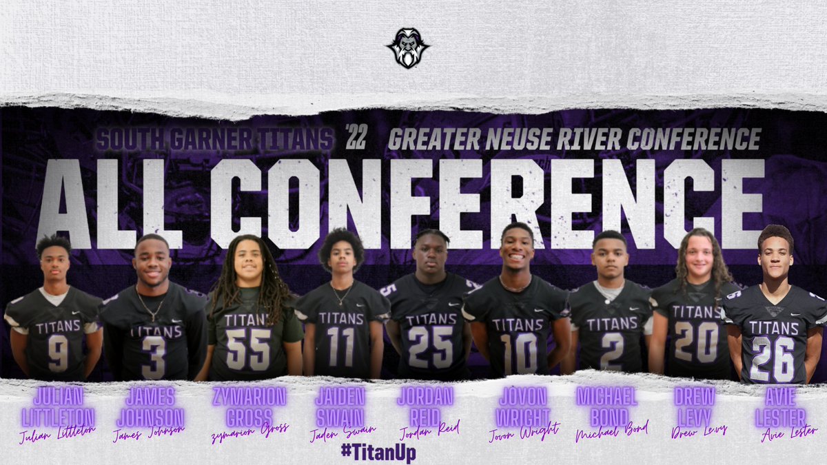 Congrats to our Football GNRC All Conference Selections!!