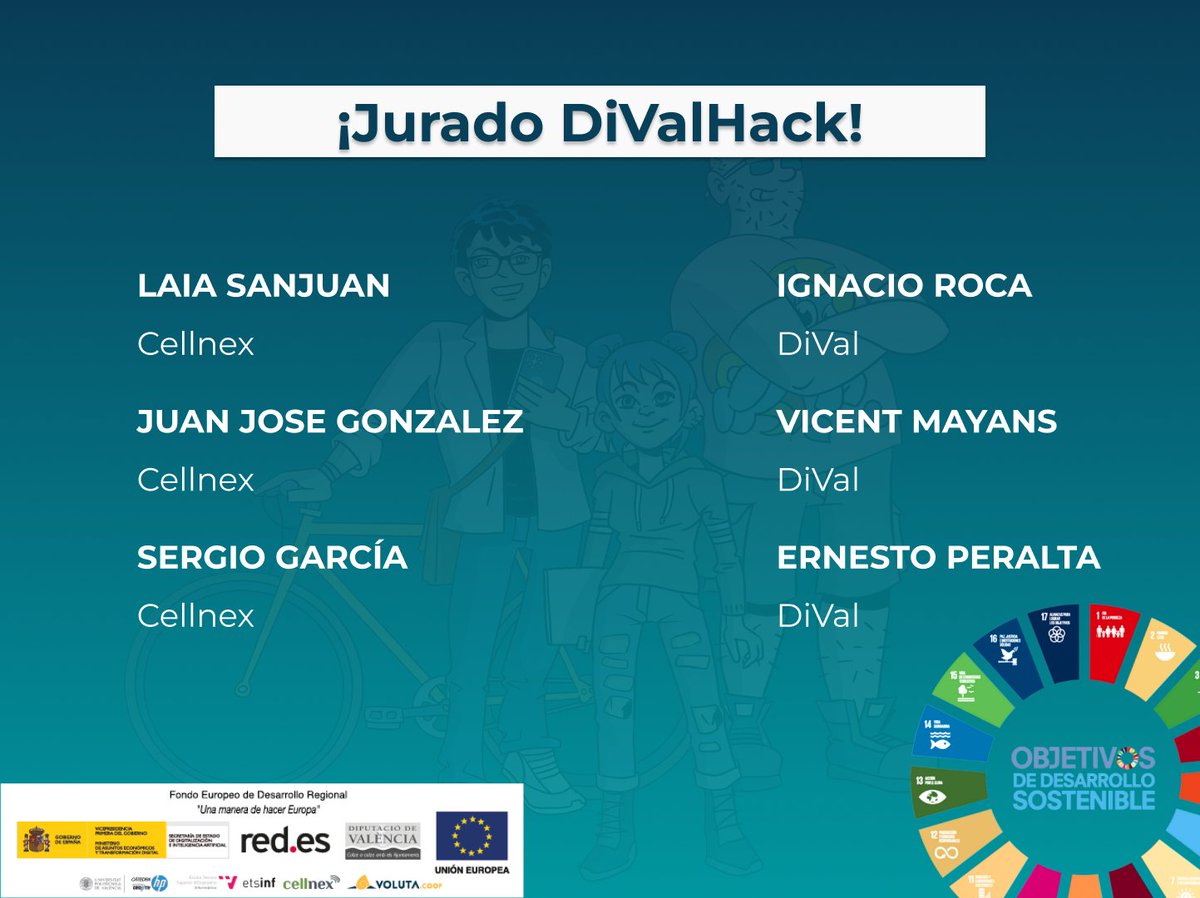 DivalHack's tweet photo. ¡MAÑANA CELEBRAMOS EL #DEMODAY de @DivalHack !

Los participantes expondrán sus proyectos ante un jurado que evaluará sus apps en materia de:

📈 Viabilidad
💻 Desarrollo tecnológico 
🌍Impacto &amp; innovación
🗣️Y por su puesto, el pitch durante la presentación https://t.co/j9QP6vN6Yw