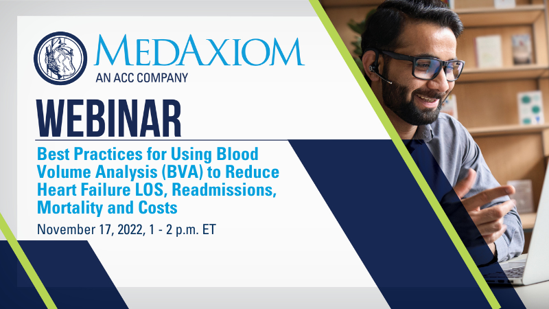 Join us tomorrow as we dive into the best practices for implementing the innovative diagnostic blood volume analysis (BVA). Learn how to improve outcomes and reduce the total cost of care in both the inpatient and outpatient settings: bit.ly/3Akw0XF