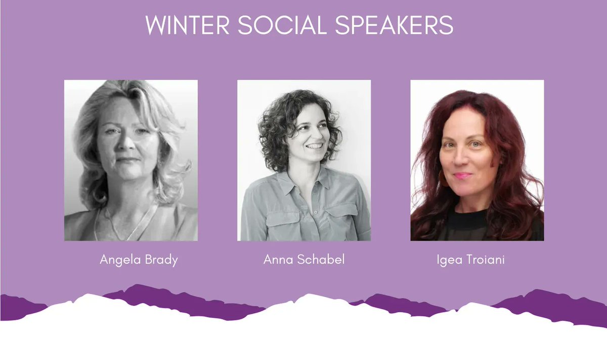 WomenInArch's tweet photo. Our winter social will include some incredible speeches from Angela Brady, Anna Schabel and Igea Troiani. Stay tuned for more information - in the meantime, book your tickets here: https://t.co/DRroPuqmCE 
#WIAUK #womenarchitects #architecture #architecturenetwork #london https://t.co/EXC93jHy1p