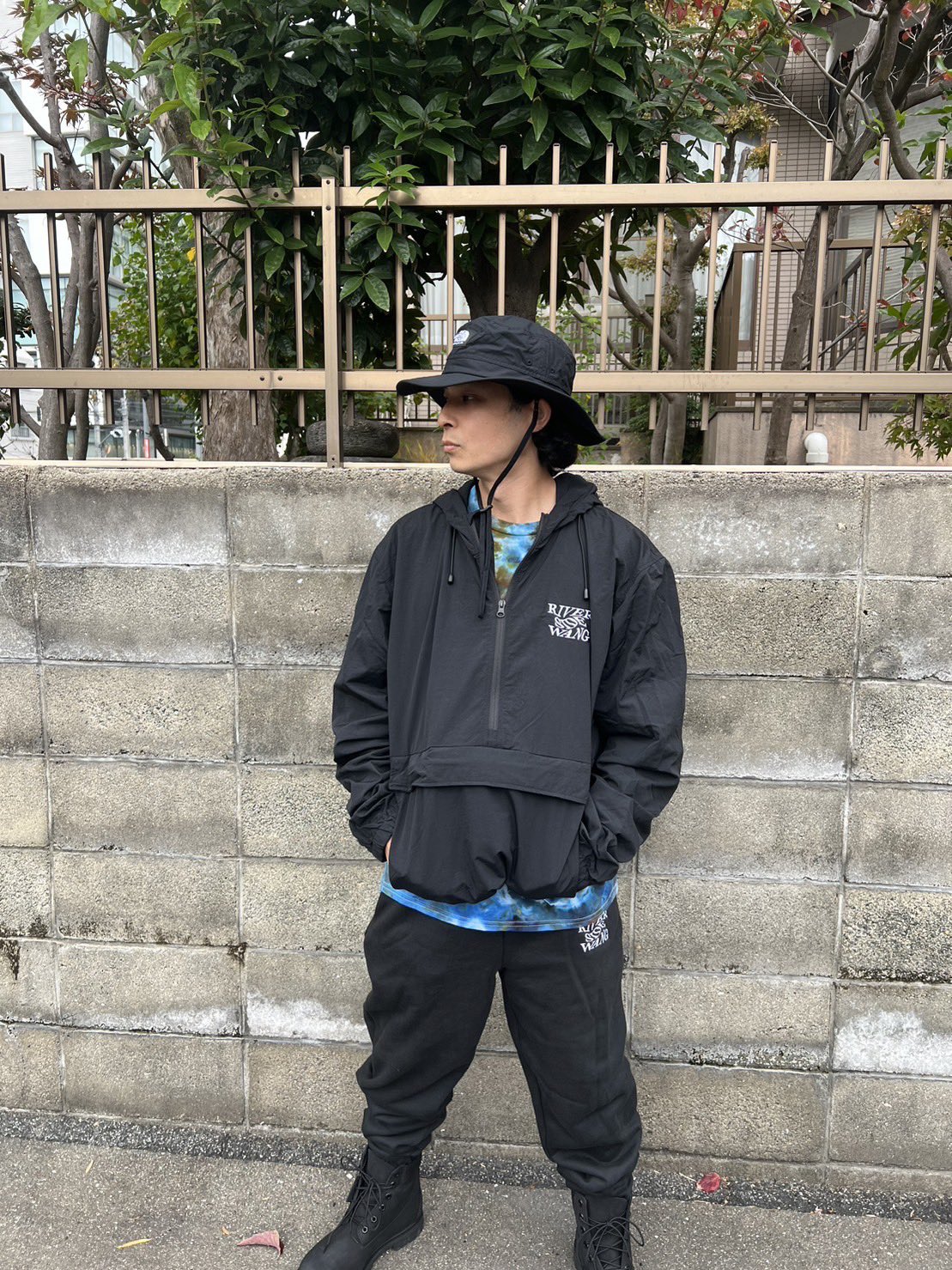 ダークブラウン 茶色 River Side Wang［リバーサイドワン］コーチ