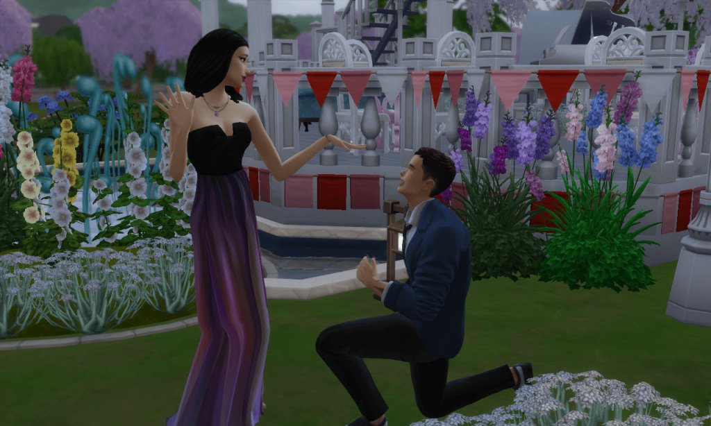 evacapdevila24's tweet photo. Unos de los momentos más bonitos de Rebe y Nathan ♥️ aunque el iba a morir quiso hacerla feliz hasta el final... #rebecalaprincesaprometida #TheSims4 #TheSims #sims #Sims4 #ShowUsYourSims #simswedding #simmer #simscommunity #thesimscommunity https://t.co/mJMjsiM5XU