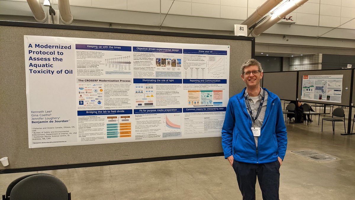 The <a href="/HuntsmanMarine/">Huntsman Marine</a> crew is ready to talk tox at #SETACPittsburgh <a href="/DaniPhilibert/">Dr. Danielle Philibert</a> <a href="/davideasnicar/">Davide Asnicar</a>