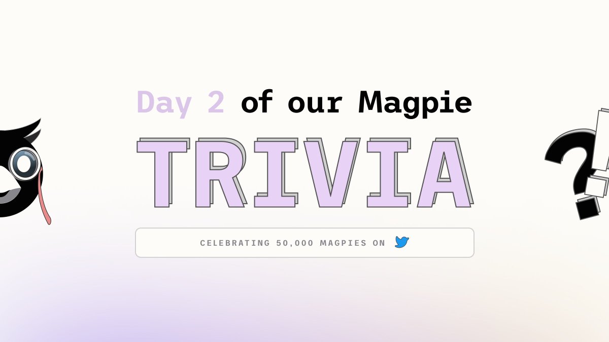 Fly (prev. Magpie Protocol) tweet media
