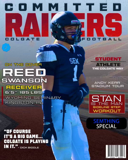 I would like to thank my coaches, teammates &amp; family for supporting me on this journey. With that, I am proud to announce my commitment to Colgate University to continue my academic &amp; athletic career. #GoGate <a href="/Coach_Dakosty/">Stan Dakosty</a> <a href="/CoachKevinBurke/">Kevin Burke</a> <a href="/Dannylandberg/">Danny landberg</a> <a href="/coach_wheels1/">Devante Wheeler</a>