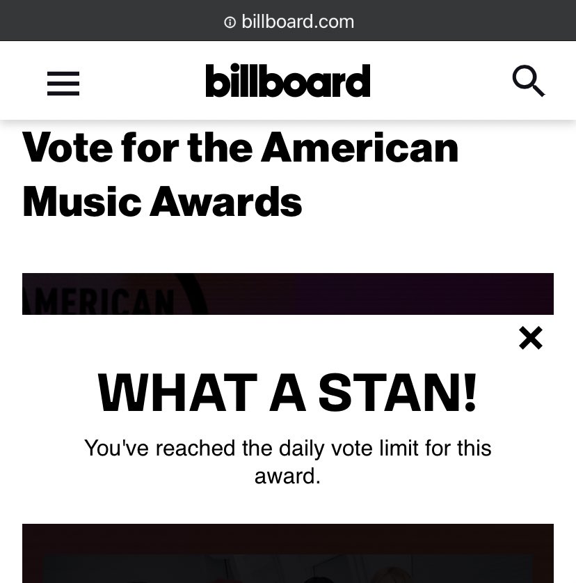 dont forget to vote for txt on the AMA “Favorite KPOP Artist” category on all platforms

website: billboard.com/amasvote/
discord: discord.gg/amas

I'm voting for TOMORROW X TOGETHER (<a href="/TXT_members/">TOMORROW X TOGETHER</a>) for Favorite K-Pop Artist at the #AMAs