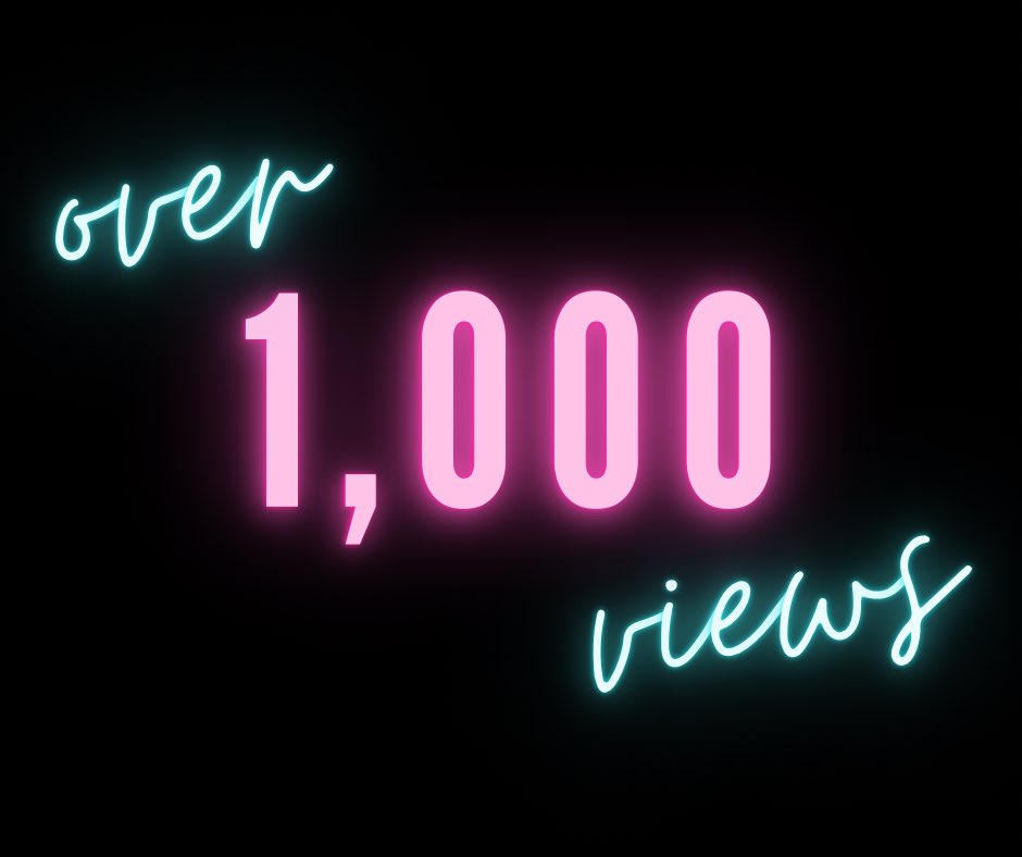 Wow! 🤩 In just a few short days, over 1,000 of you wonderful humans made time to watch our music video for, “Taking a Walk with George.” 🎬  

Thank you! You made us blush. 💛 

YouTube link — youtu.be/75OvupYq2wg