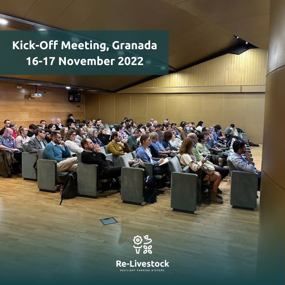 📢 We kicked off our #HorizonEU project #ReLivestock today!
🎯The overall objective is to evaluate &amp; mobilize the adoption of innovative practices applied cross scale to reduce GHG emissions and increase the capacity of livestock farming systems to deal w/ climate change impacts.