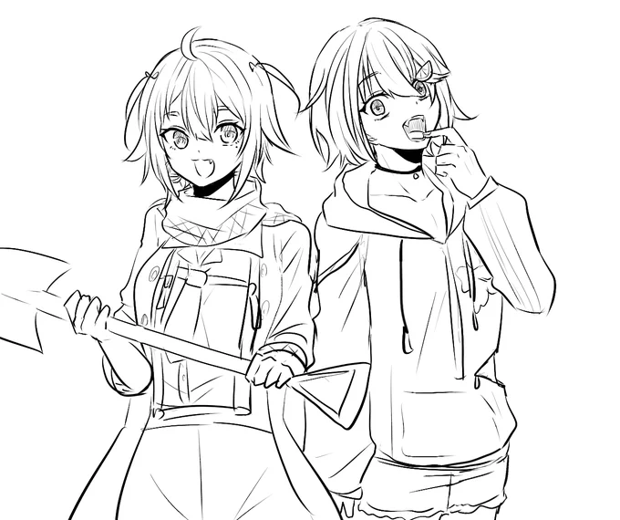 メメ中心古の落書き 