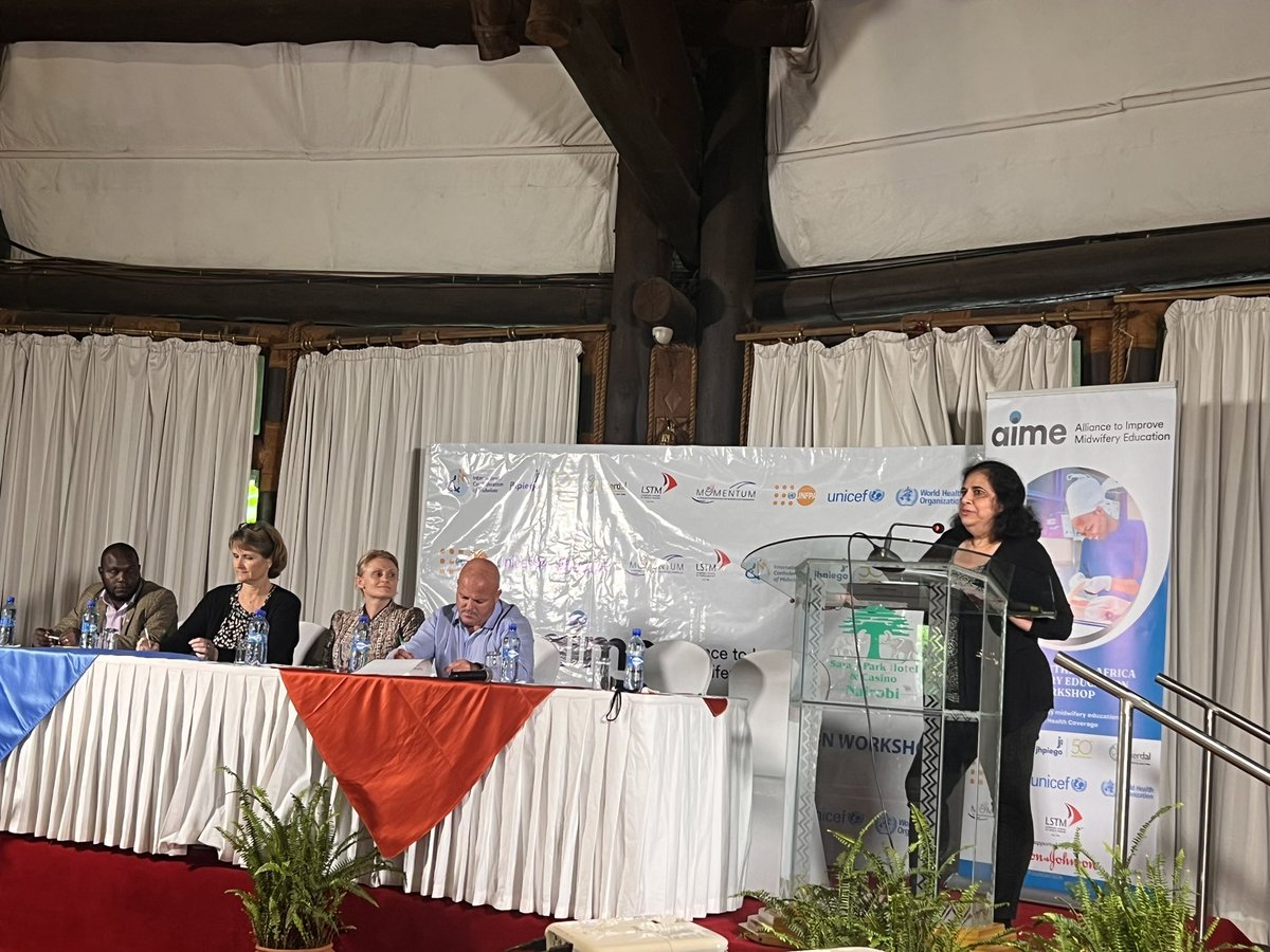 #AlianceToImproveMidwuferyEducation #AIME … what a great meeting to bring all the champions and leaders of maternal health and midwifery professionals together! Together we will go a long way <a href="/UNFPA/">UNFPA</a> <a href="/UNICEF/">UNICEF</a> <a href="/LaerdalGH/">Laerdal Global Health</a> <a href="/WHO/">World Health Organization (WHO)</a> <a href="/world_midwives/">International Confederation of Midwives</a> <a href="/WorldCEAlliance/">WCEA (World Continuing Education Alliance)</a> @AafUgglas <a href="/munasmh/">Muna Abdullah</a>