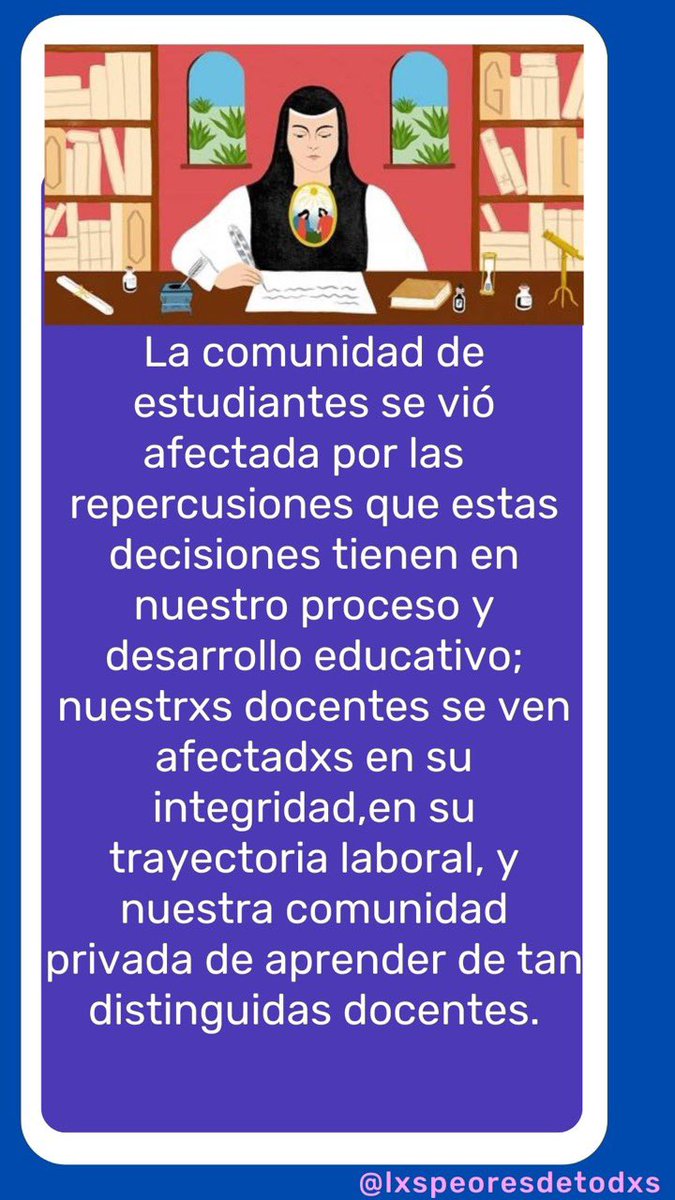 peoresdetodxs's tweet photo. Contexto de lo que está pasando en la UCSJ ‼️ https://t.co/vF3xxPe1Z2