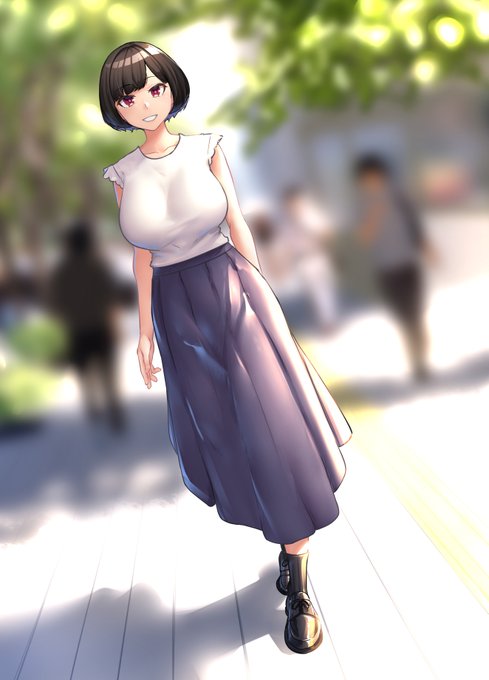 こういう感じでイラスト集を描いていく予定 