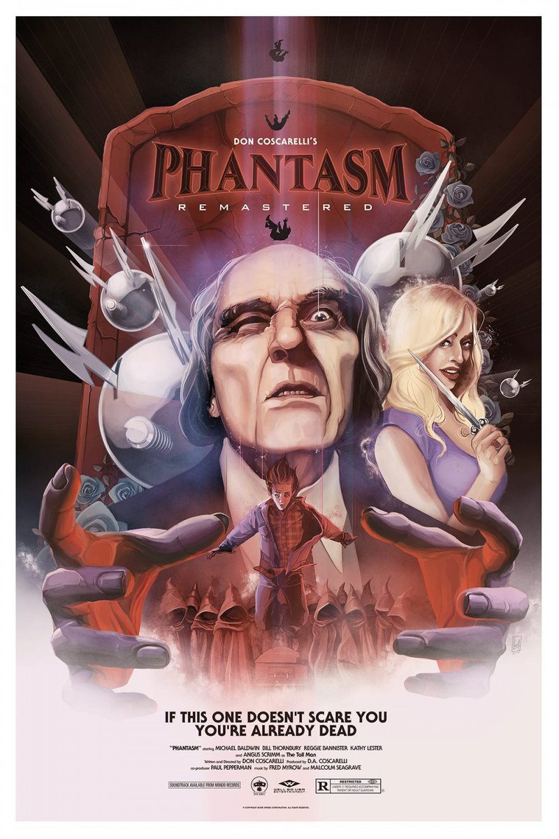 RRLpez's tweet photo. Hoy quiero dejaros un hilo de curiosidades sobre una de mis pelis y sagas favoritas del cine de terror: Phantasm.

Acompañadme para ver como Don Coscarelli creó un clásico del terror con un presupuesto exiguo y grandes dosis de ingenio https://t.co/PfNoMYBow2