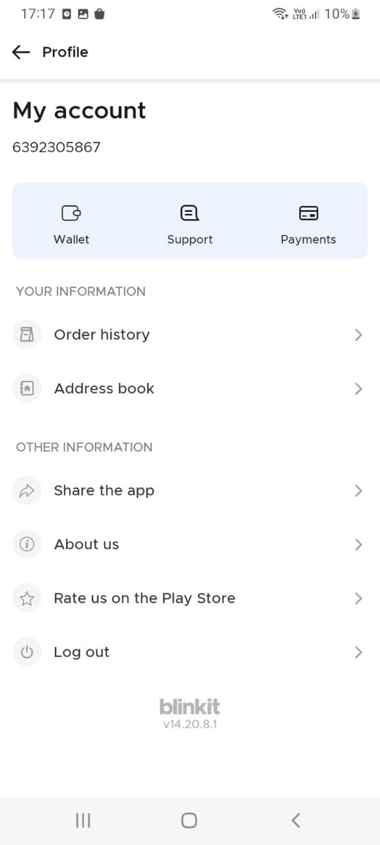 Ishaan__007's tweet photo. @blinkitcares I’ve received a spilled milk from blinkit and when i go to chat to the customer support agent they are not connecting me to the chat and when i called them and tell them about the issue they flagged(blocked) my account and i can’t use blinkit ever such a creep app https://t.co/Qpn8PiH4yU