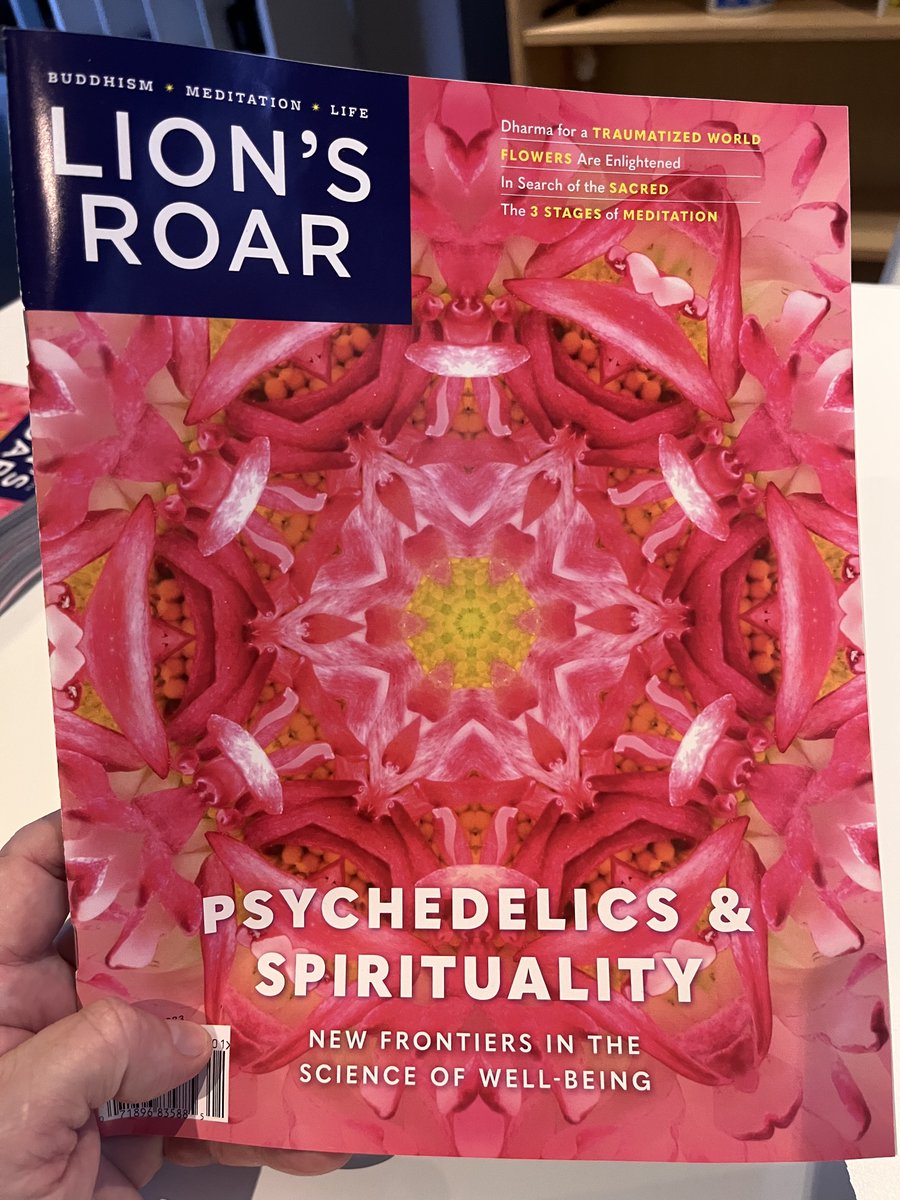 The first copies of the <a href="/LionsRoar/">Lion's Roar</a> December/January 2023 issue just arrived at the office!