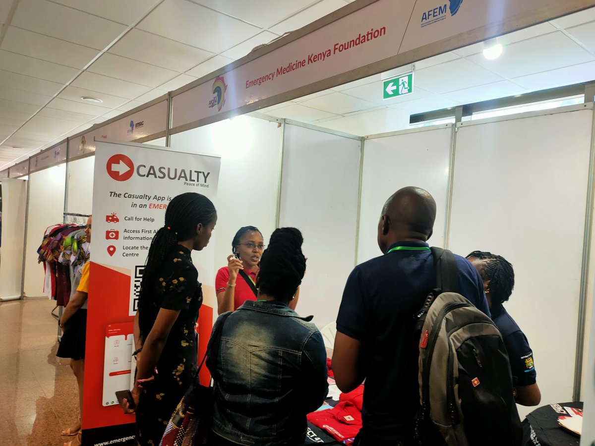 We are at <a href="/afcem2022/">EMSOG</a> sharing our experiences in strengthening emergency medical care in Kenya. We hope to build partnerships that will enhance our efforts to save lives. Passby the booth and learn more. 

#EMKF #AfCEM2022 #emergencycare #everylifematters #safeguardinglives