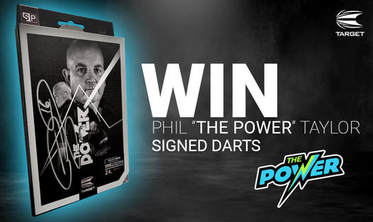 #WIN Yourself a set of Phil "The Power" Taylor Signed Power 9Five Gen 8 Steel Tip 24g Darts! 
bit.ly/3FXlIjI

Simply Follow Our Twitter Page &amp; Retweet This Post or Purchase Any Target Product From Our Website.

#Competition #TargetDarts #GoodLuck
<a href="/TargetDarts/">Target Darts</a>