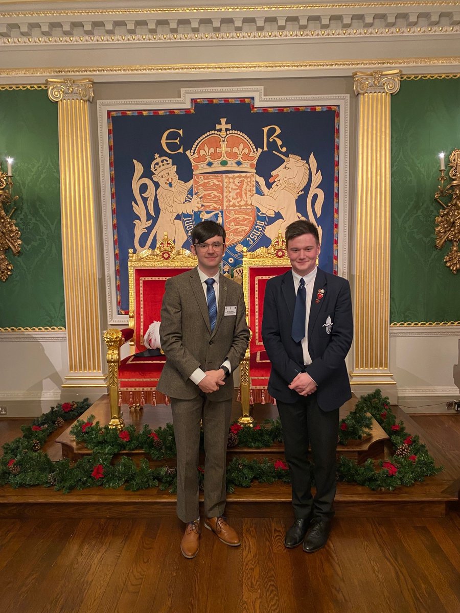 On Monday, Eoin and Sam, both UK Youth Ambassadors spoke at the Gun Salute at Hillsborough Castle.

Fantastic work as always gents!

<a href="/DofE/">The Duke of Edinburgh’s Award</a> #YouthWithoutLimits