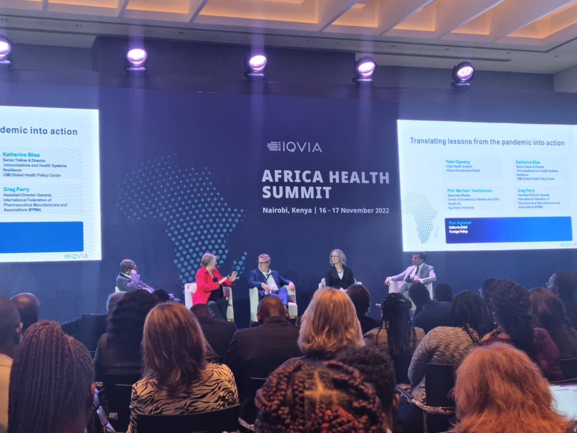 JPmcOmollo's tweet photo. "Prioritizing Africa's future healthcare demands that global partners and organizations help solve local solutions and NOT global solutions solving local problems" Anil Soni @WHO Foundation #iqviaafricasummit @PATHtweets @IQVIA_global https://t.co/lRNbrATqvl