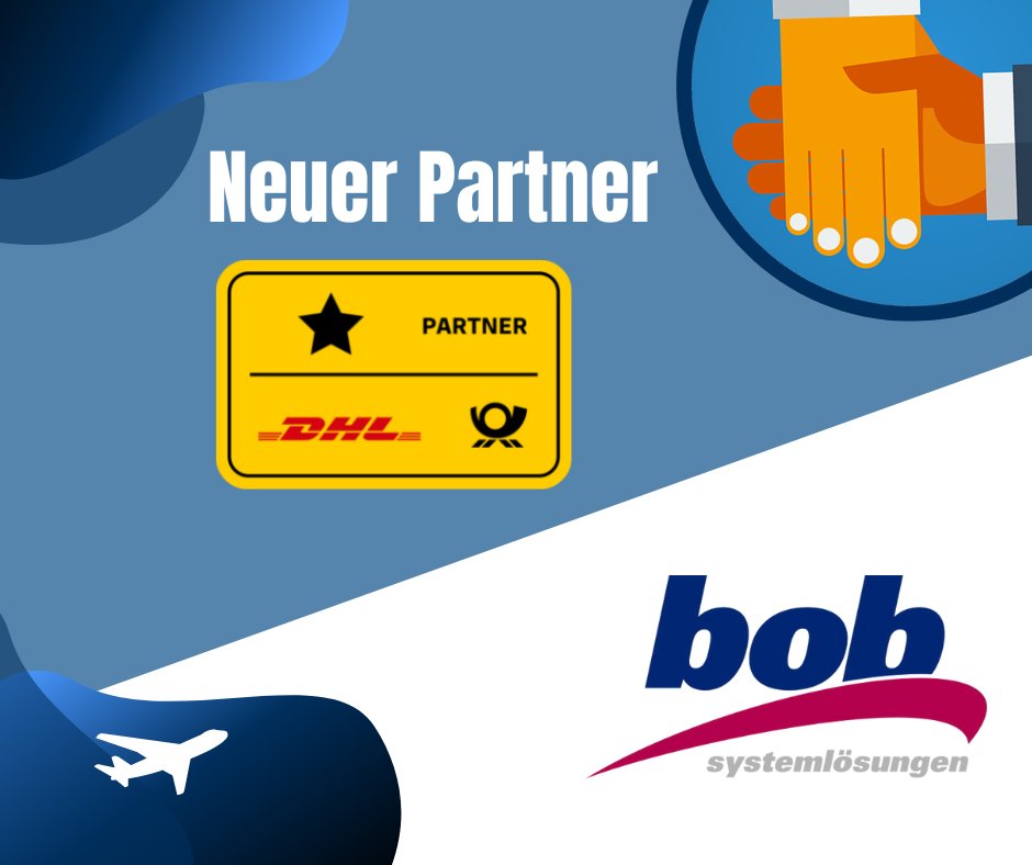 bob_sys's tweet photo. Wir freuen uns Ihnen mitteilen zu dürfen, dass wir nun offiziell Partner von @DeutschePostDHL sind. 

Herzlich willkommen im Team!

Für mehr Informationen besuchen Sie gerne unsere KEP &amp; Carrier Seite
https://t.co/0vkXqlPLWG 

#SAP #carrier #ecommerce https://t.co/6PtXt8oUeV