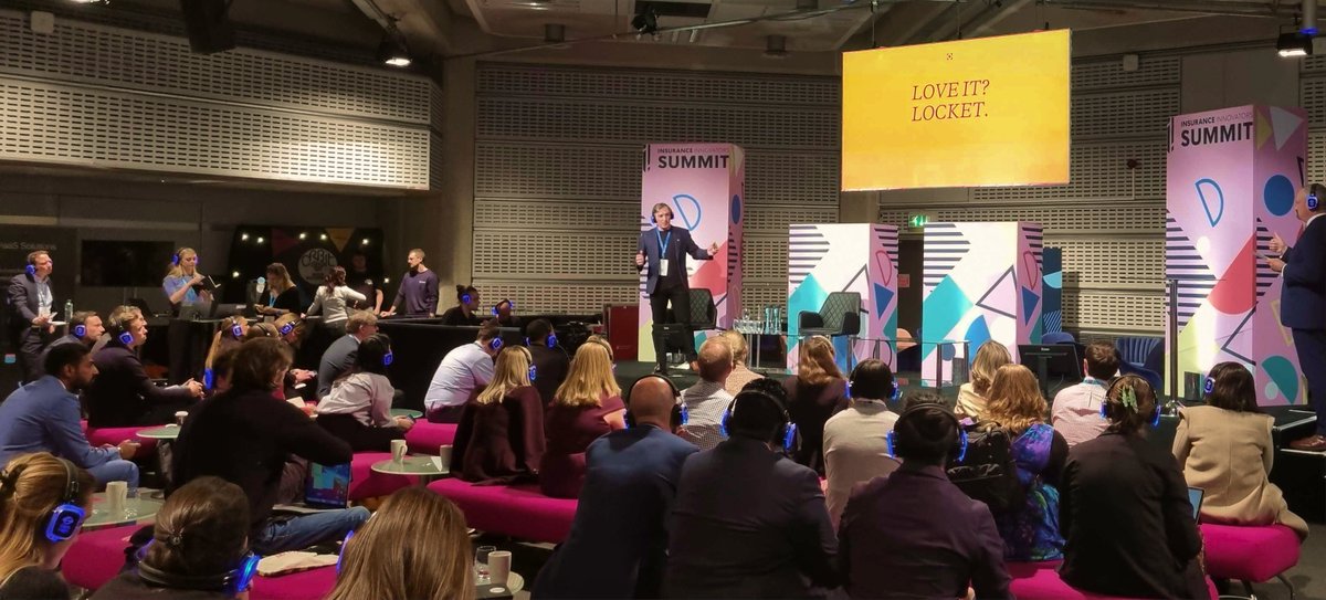 Check out Locket CEO <a href="/krystianzajac/">Krystian Zajac</a> presenting to a crowd at the <a href="/Insurance_Innov/">Insurance Innovators</a> Summit this morning.

#insuranceconference #iisummit22 #insurtech #insurance #behaviouralscience